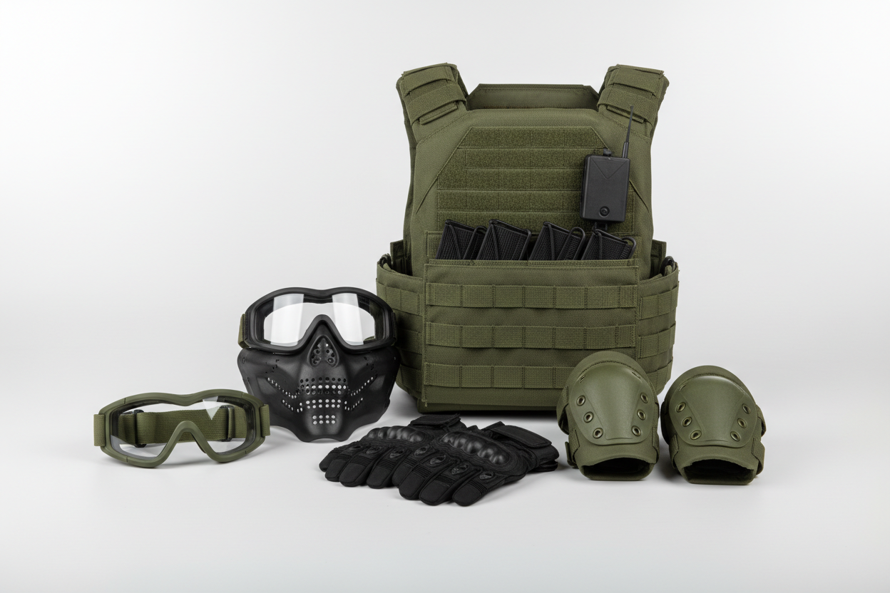 Schutzausrüstung Airsoftsport