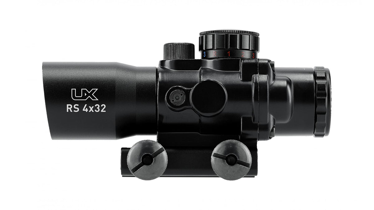 Umarex UX RS 4x32 TC-CI Zielfernrohr inkl. Montage & Kappen