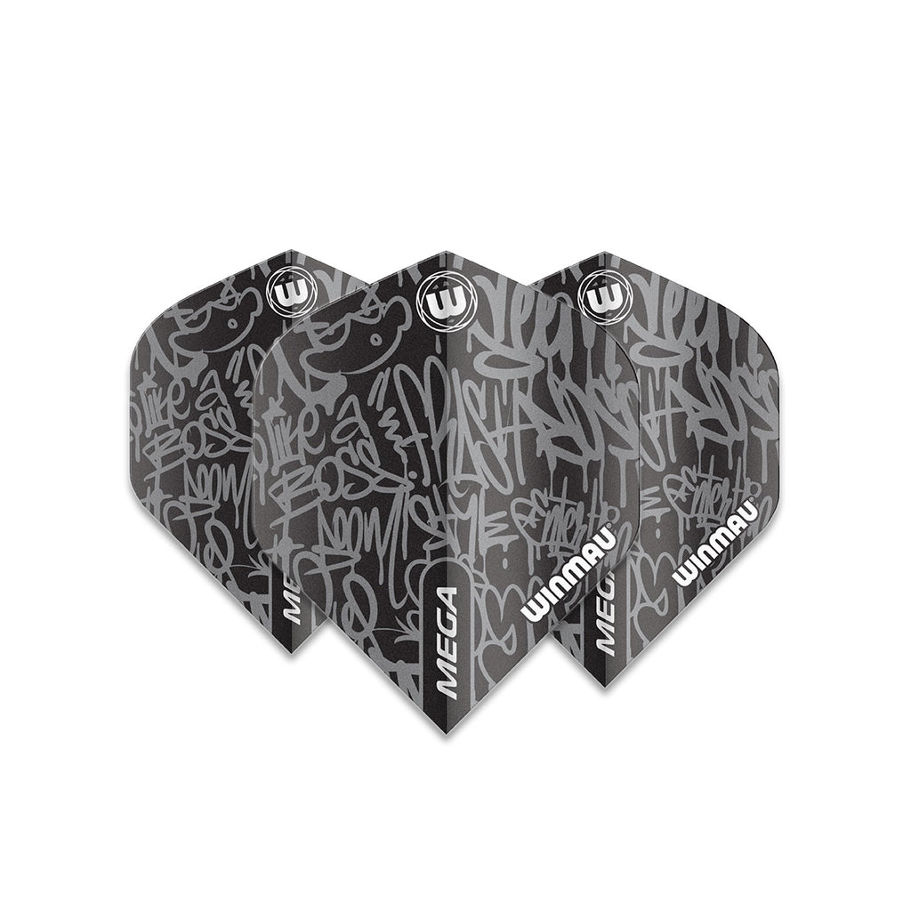 Flights Winmau Mega Standard Black