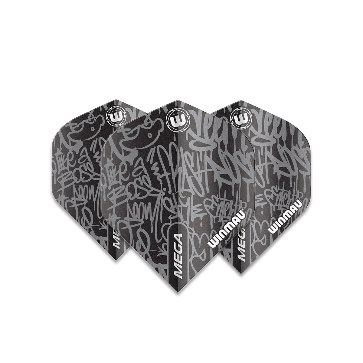 Flights Winmau Mega Standard Black