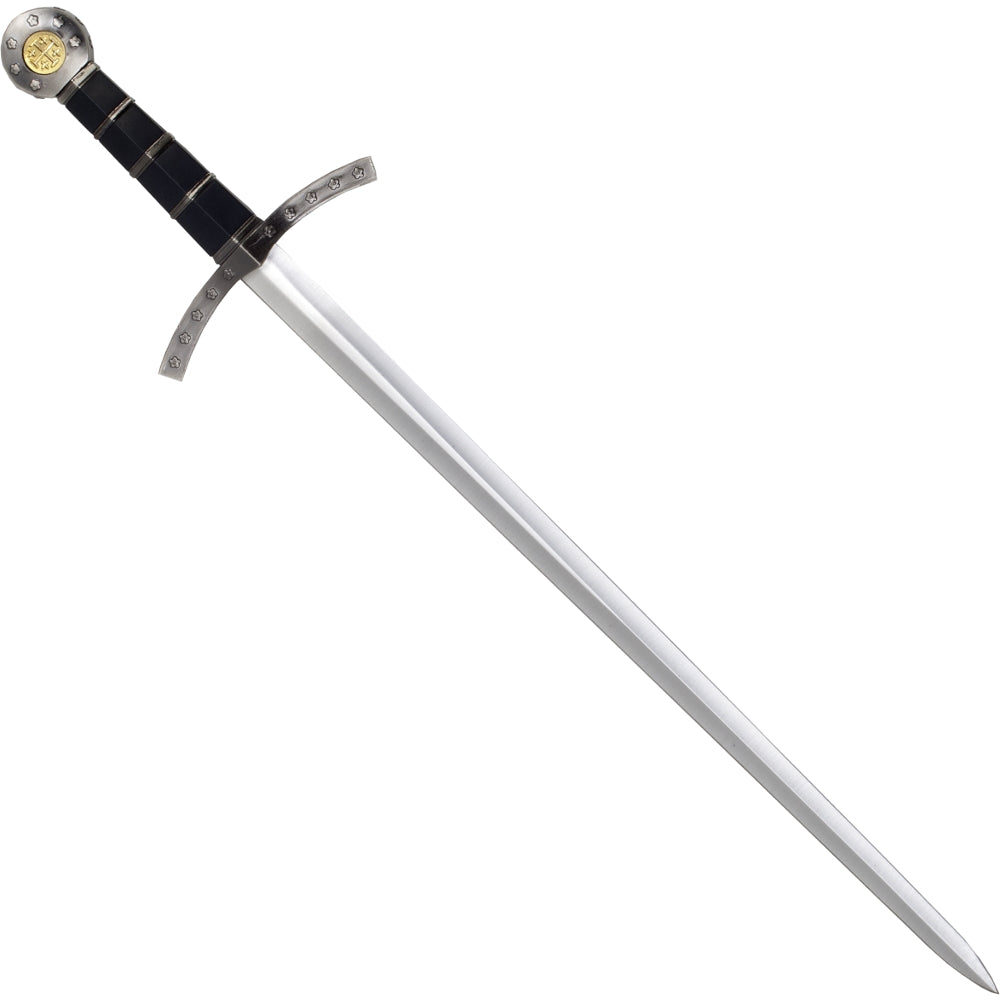 Haller Fantasiedolch Kreuzritter mit Lederwicklung, 59 cm