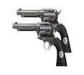 Colt SAA Double Aces Duel Set 4,5 mm (.177) BB, CO₂, < 3,0 J, Antik-Finish