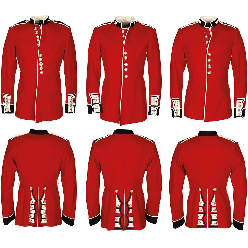 Brit. Paradejacke, rot, neuw.
