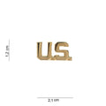 US Kragenabzeichen Officer gold