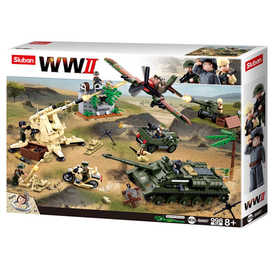 Sluban WWII Schlacht von Kursk