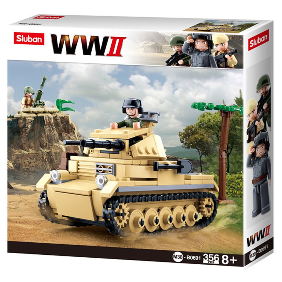 Sluban WWII Kl. Dt. Panzer