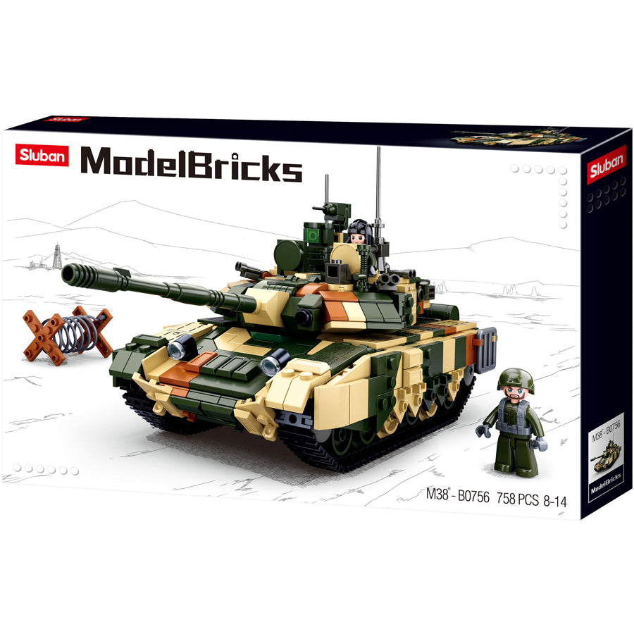 Sluban Large Battle Tank