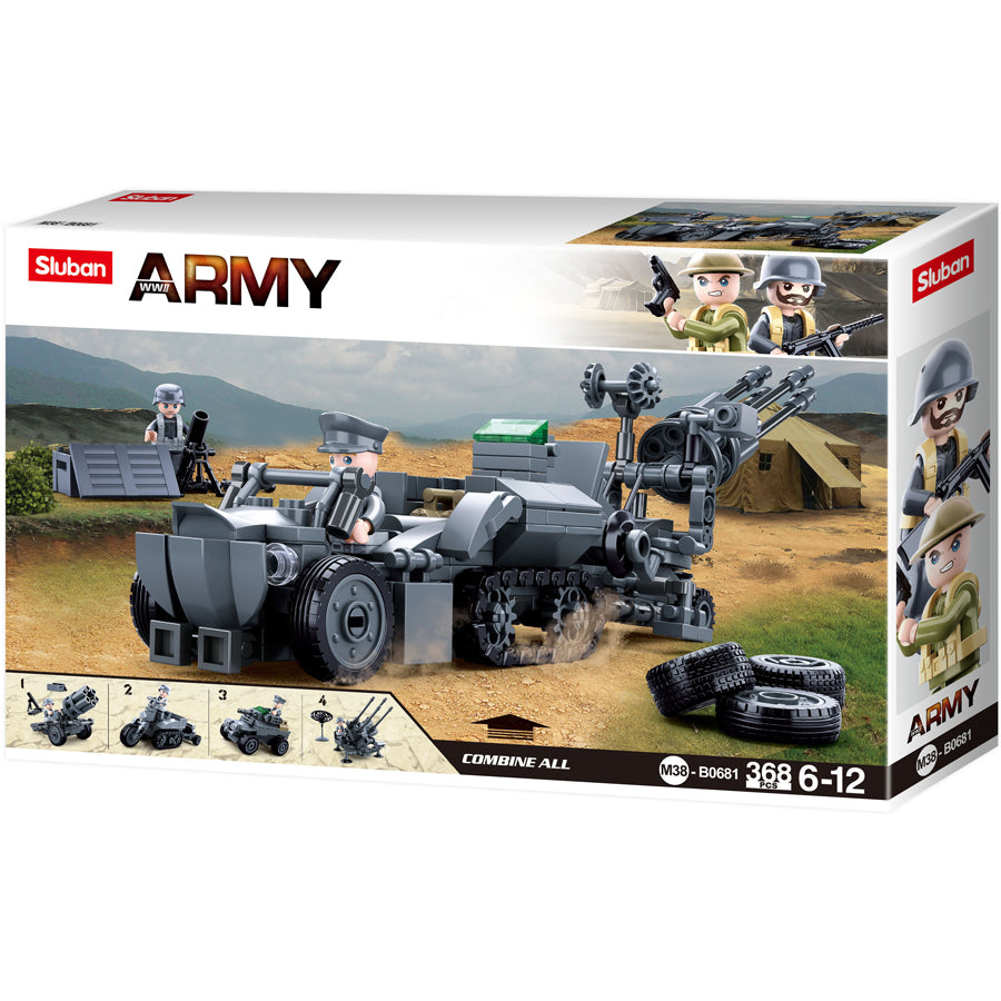 Sluban German Army 4into1
