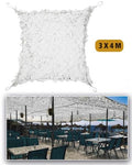 NETZ BROADLEAF ′SHADE SAIL′ 3,0X4,0 WEISS