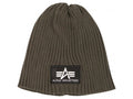 Alpha Industrie Rollmütze rip Beanie oliv
