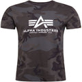 Alpha Industrie T-Shirt Basic black camo