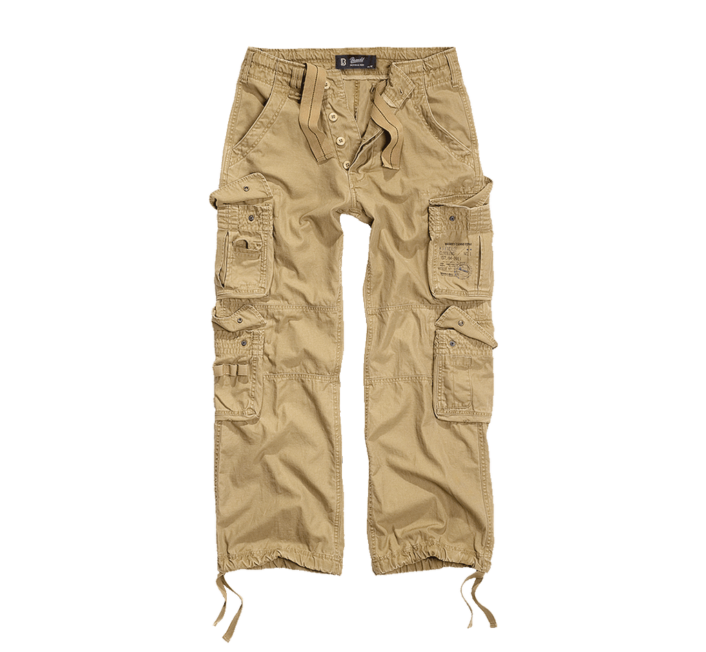 Brandit Feldhose Pure Vintage – Cargohose 100% Baumwolle