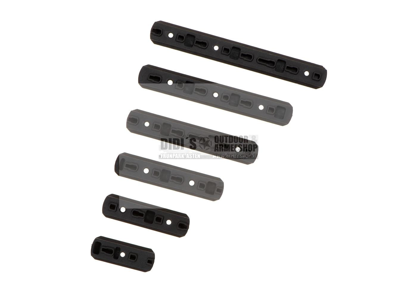 Rail Set 6-pack for Keymod & M-LOK