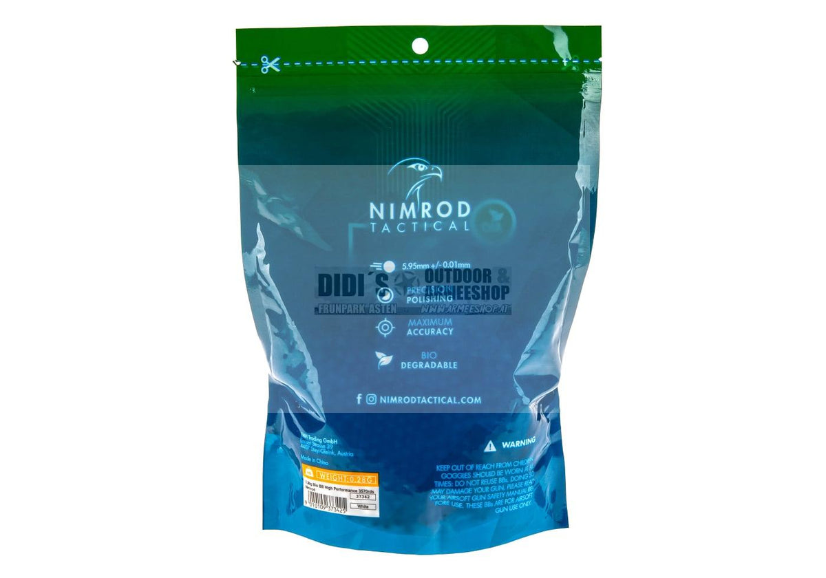 Nimrod Tactical Bio BB 0.28g Professional – 3570 Stück