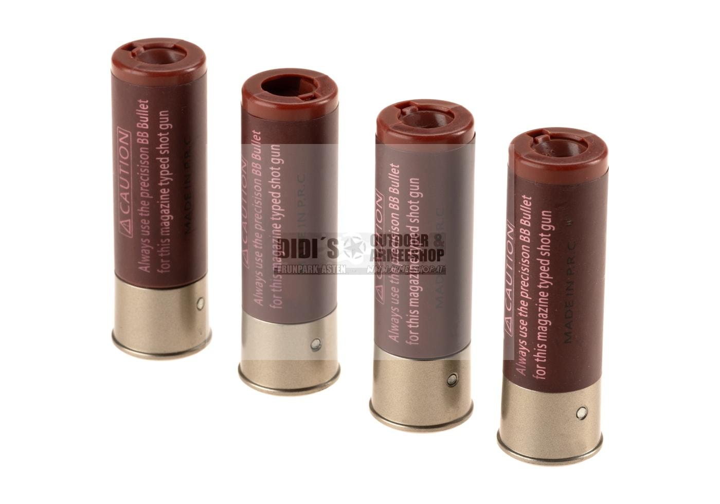 Shotgun Shells M180/M183/M500, 14 Schuss, 6 mm
