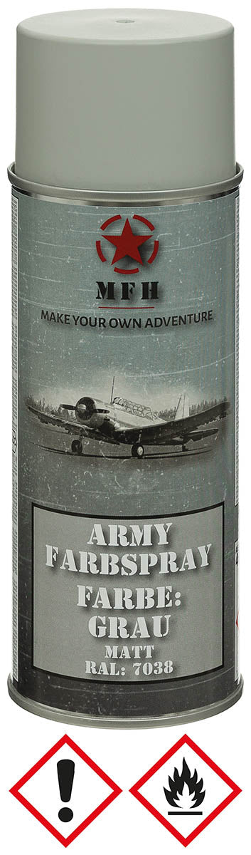 MFH Army Farbspray Matt – Tarnfarbe für Metall, Holz & mehr