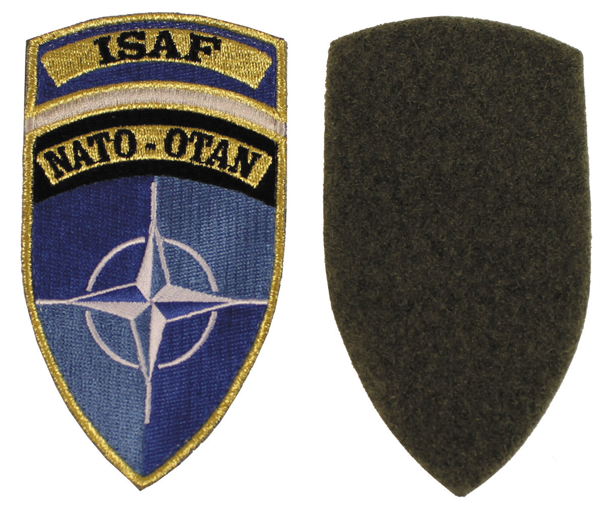 Klettabzeichen, "ISAF", NATO-OTAN, neuw.