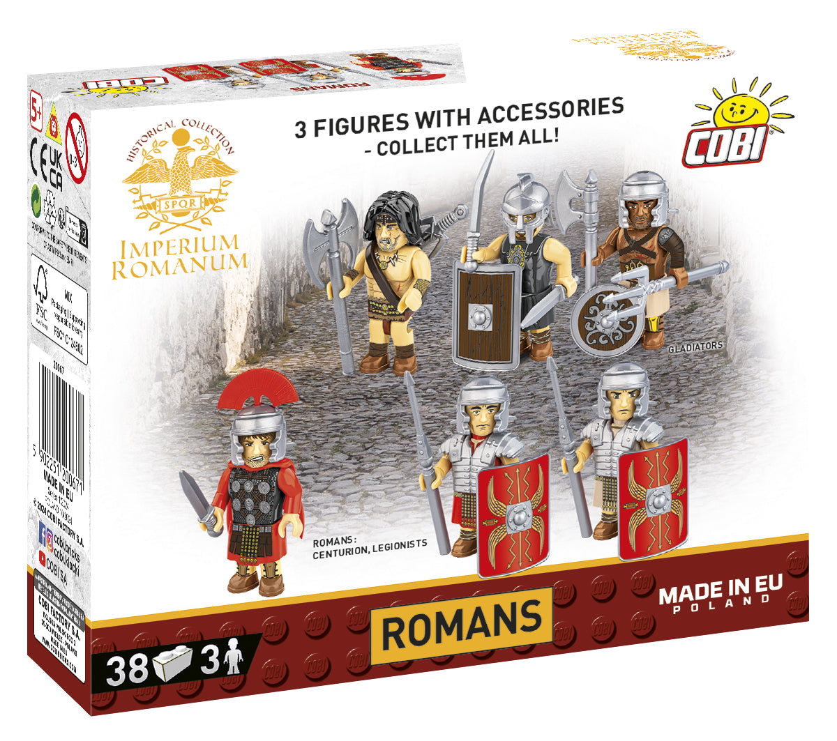 Cobi HISTORICAL COLLECTION IMPERIUM ROMANUM - Figures & Accessories Romans