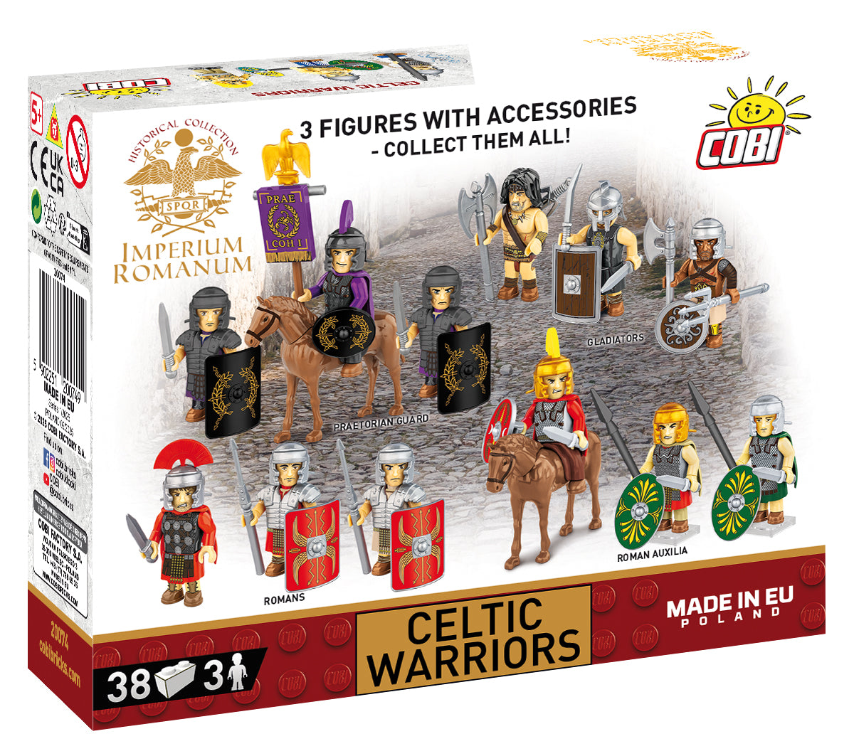 Cobi HISTORICAL COLLECTION IMPERIUM ROMANUM - Celtic Warriors