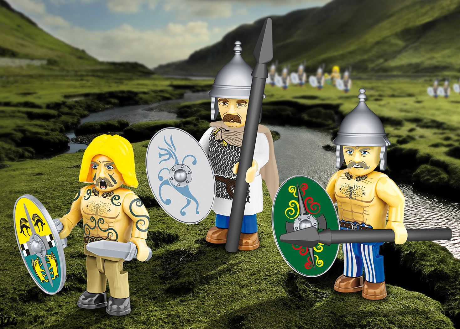 Cobi HISTORICAL COLLECTION IMPERIUM ROMANUM - Celtic Warriors