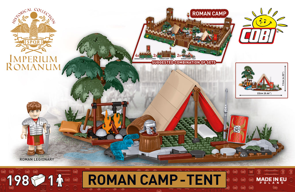 Cobi HISTORICAL COLLECTION IMPERIUM ROMANUM - Roman Camp-Tent