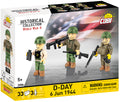 Cobi HISTORICAL COLLECTION WWII - Figures & Accessories 3 Pack D-DAY 6 June 1944