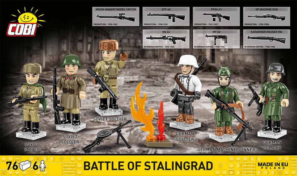 Cobi HISTORICAL COLLECTION WWII - Battle Of Stalingrad
