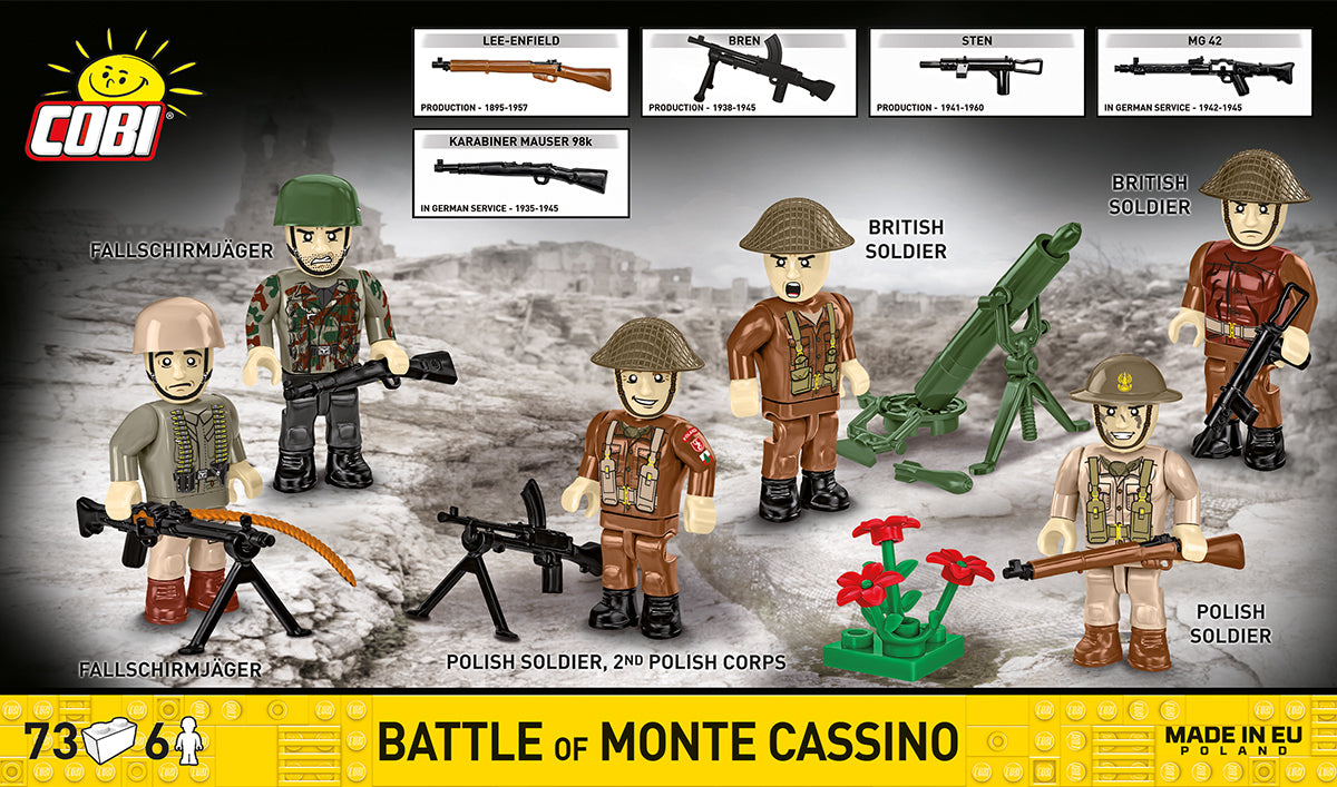 Cobi HISTORICAL COLLECTION WWII - Battle of Monte Casino