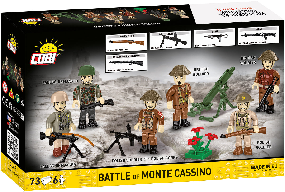 Cobi HISTORICAL COLLECTION WWII - Battle of Monte Casino