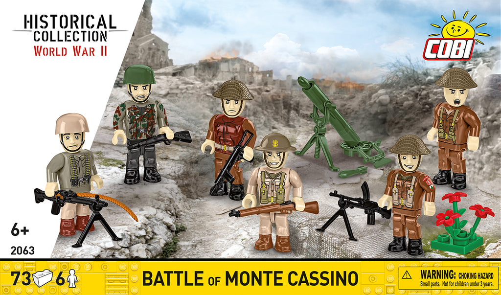 Cobi HISTORICAL COLLECTION WWII - Battle of Monte Casino