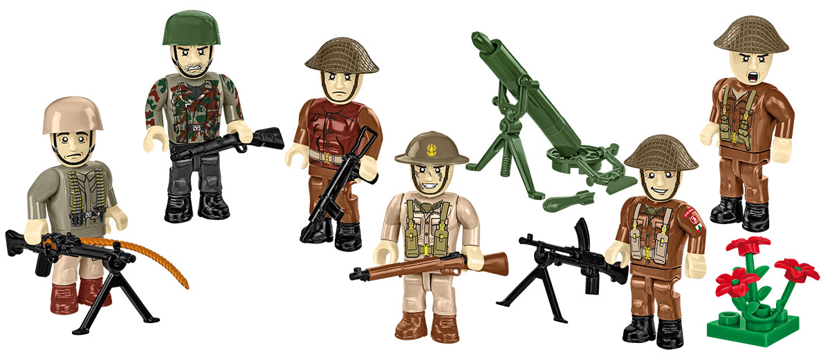 Cobi HISTORICAL COLLECTION WWII - Battle of Monte Casino