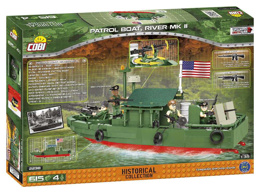 HISTORICAL COLLECTION VIETNAM WAR - Patrol Boat,River MkII