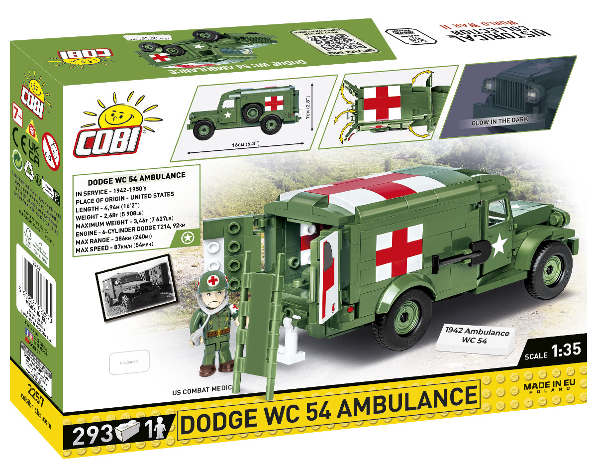 Cobi HISTORICAL COLLECTION WWII - 1942 Ambulance Wc 54