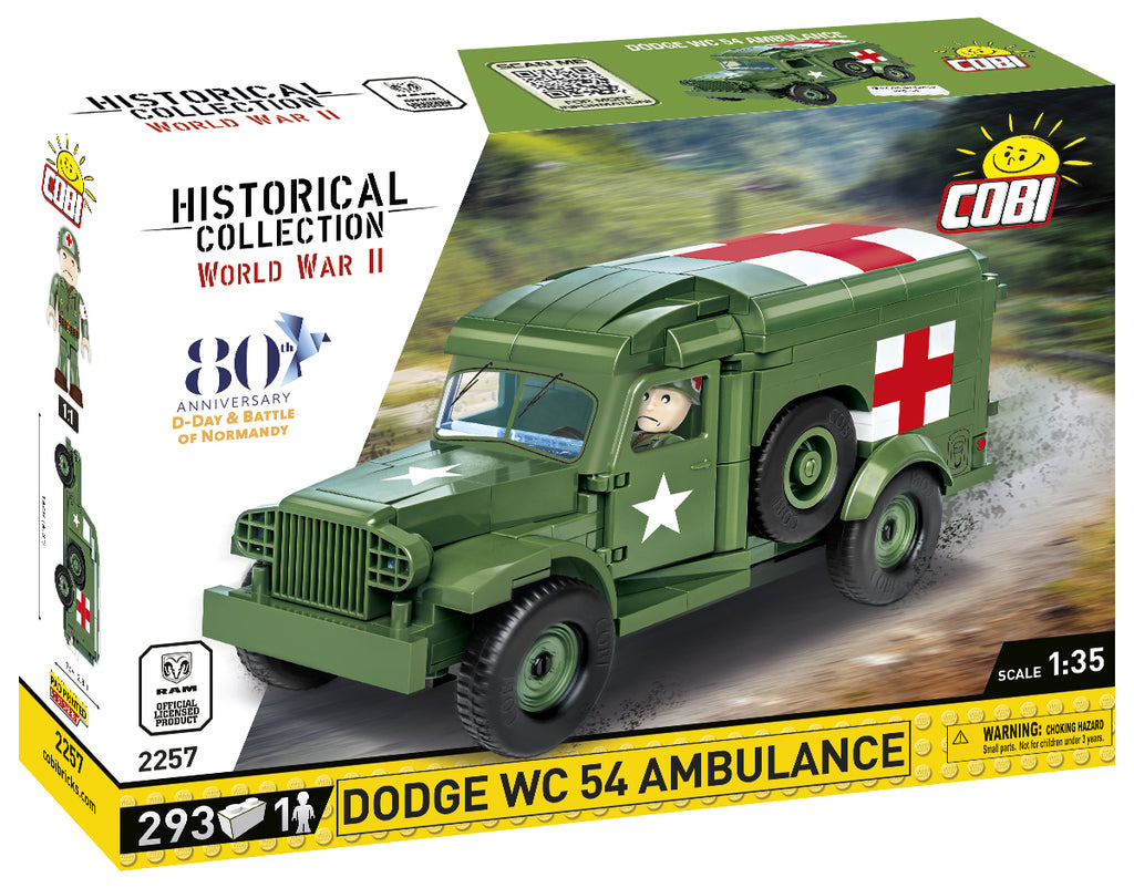 Cobi HISTORICAL COLLECTION WWII - 1942 Ambulance Wc 54