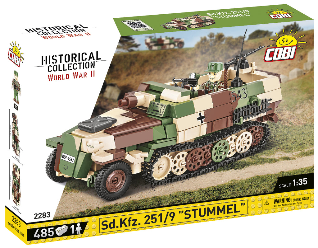 Cobi HISTORICAL COLLECTION WWII - Sd.Kfz.251/9 "Stummel"