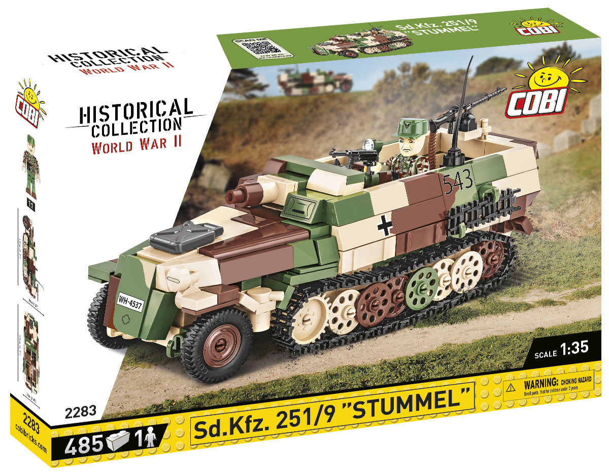 Cobi HISTORICAL COLLECTION WWII - Sd.Kfz.251/9 "Stummel"