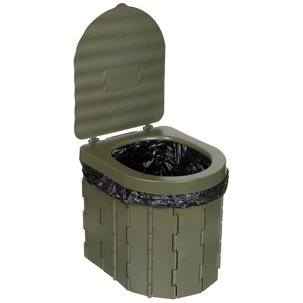 Campingtoilette faltbar, oliv
