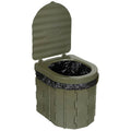 Campingtoilette faltbar, oliv