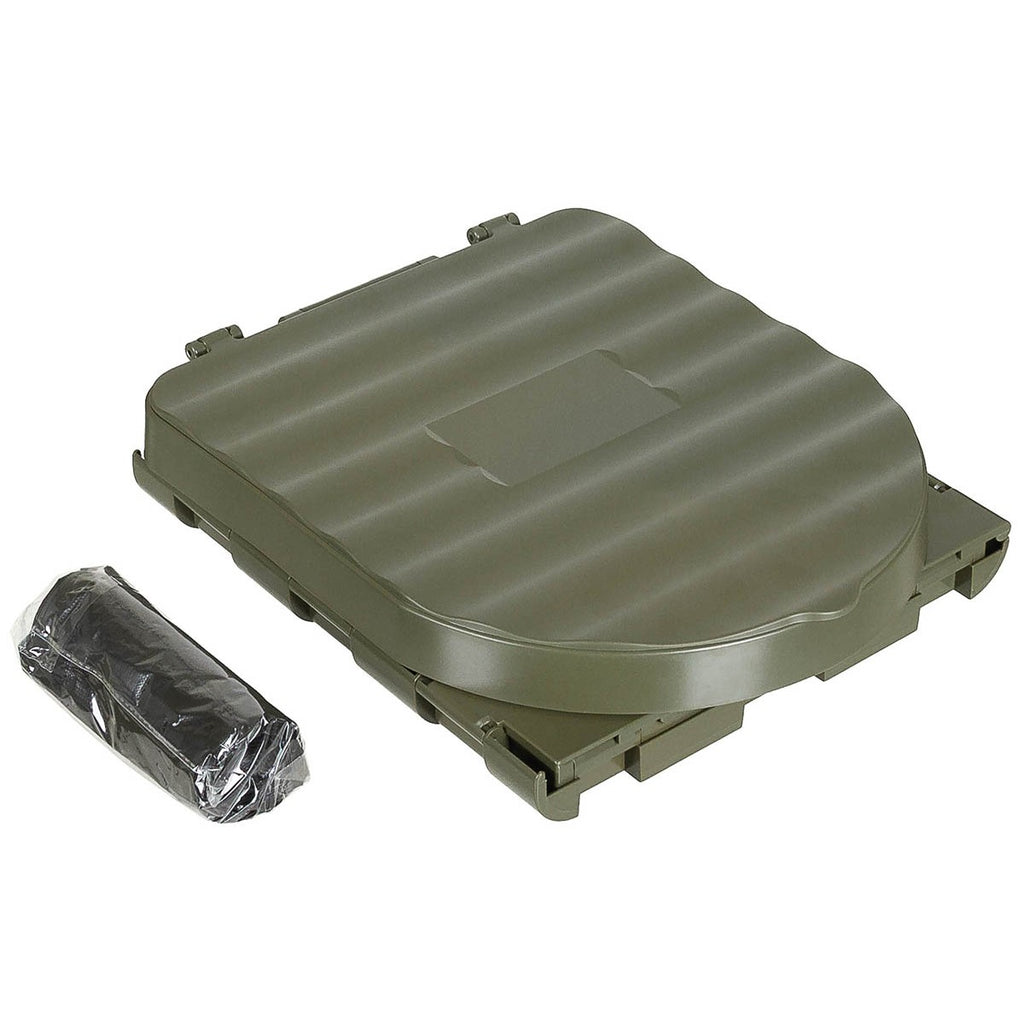 Campingtoilette faltbar, oliv