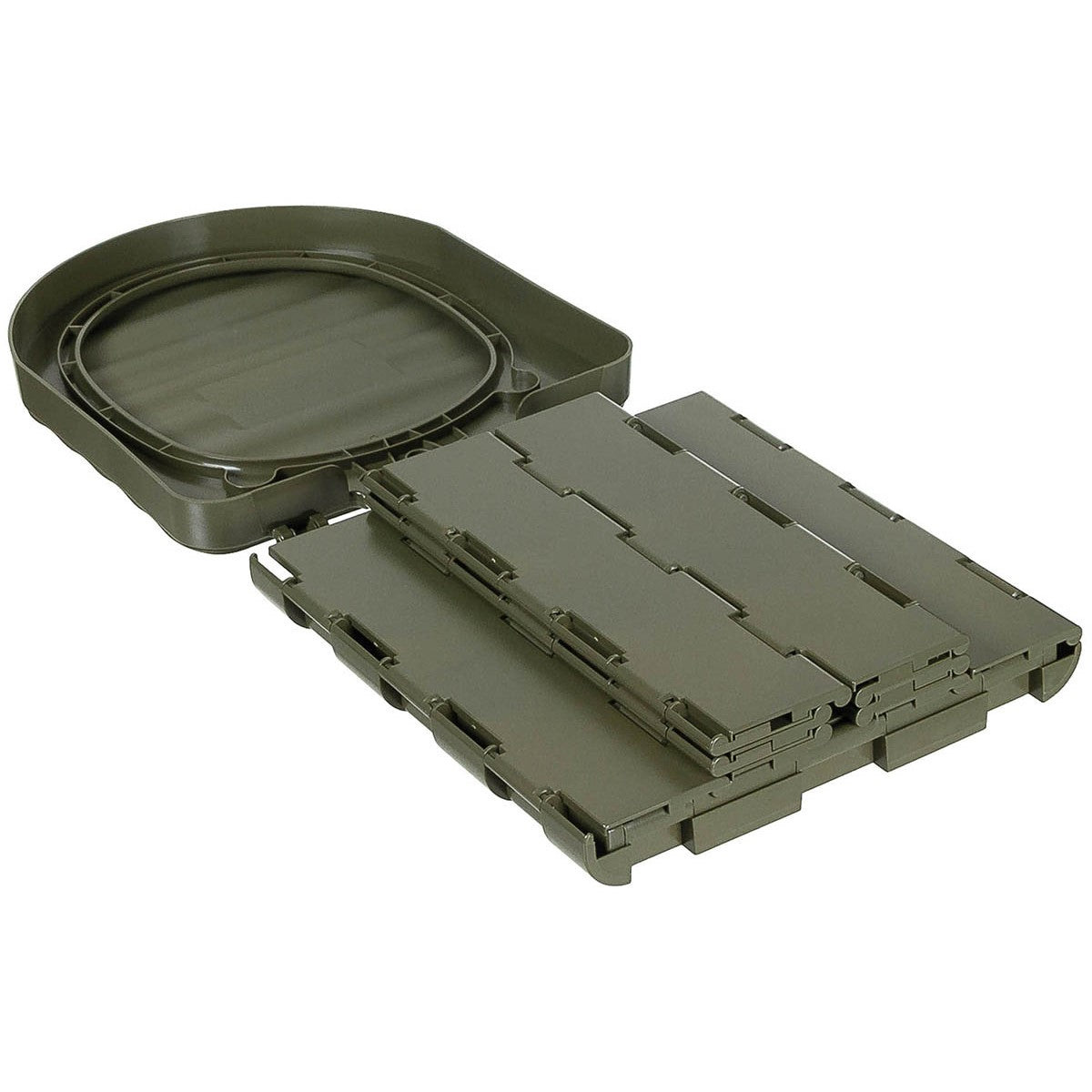 Campingtoilette faltbar, oliv