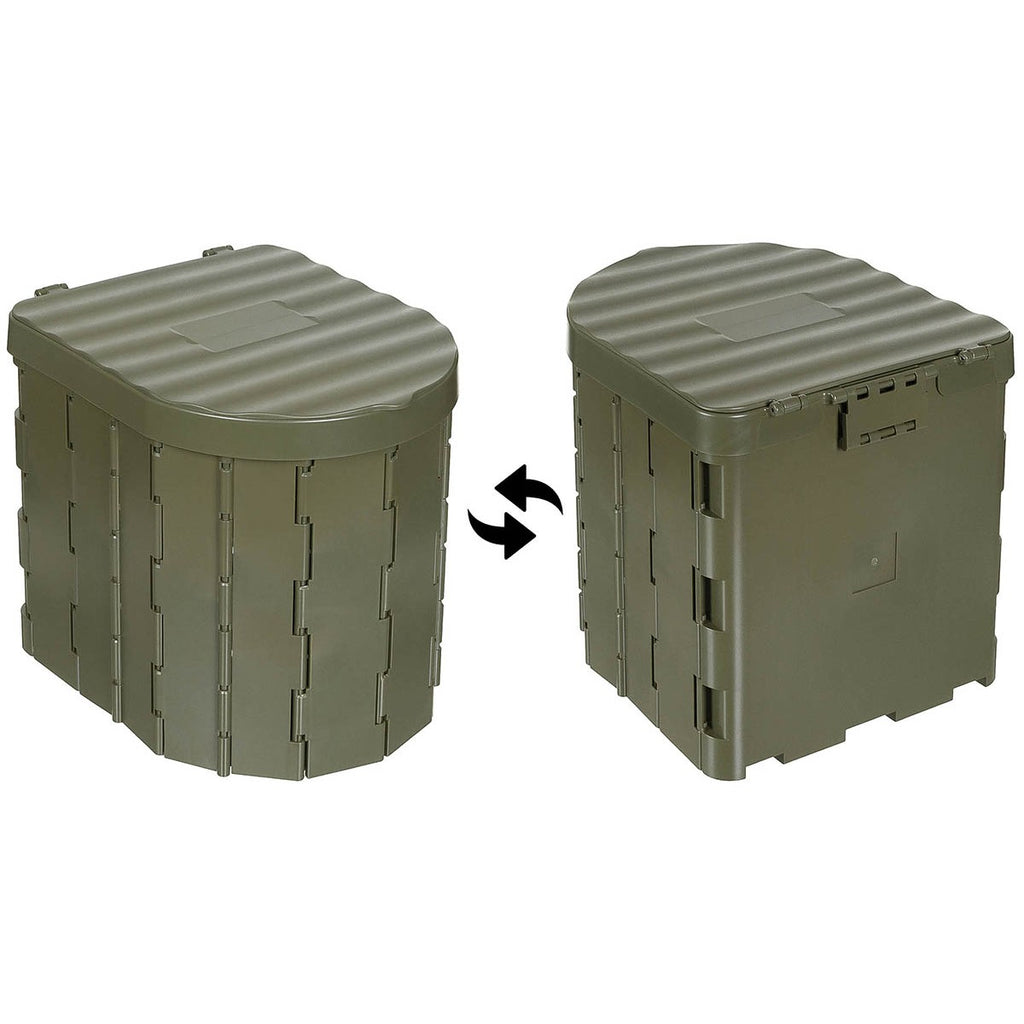 Campingtoilette faltbar, oliv