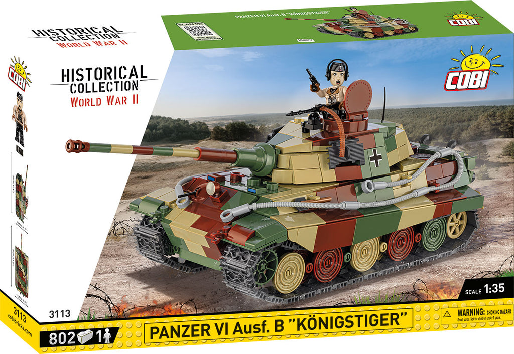 Cobi HISTORICAL COLLECTION WWII - Panzer VI Ausf.B Königstiger