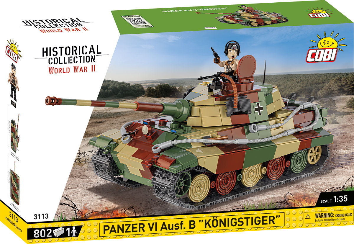Cobi HISTORICAL COLLECTION WWII - Panzer VI Ausf.B Königstiger