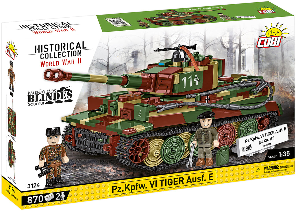 Cobi HISTORICAL COLLECTION WWII - Pz.Kpfw.VI Tiger Ausf.E