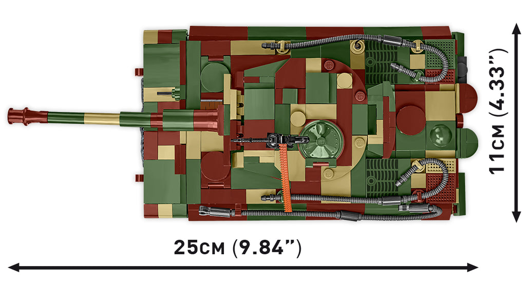 Cobi HISTORICAL COLLECTION WWII - Pz.Kpfw.VI Tiger Ausf.E