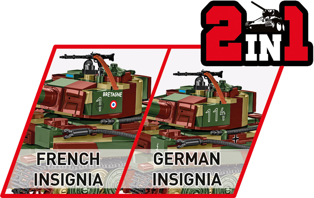 Cobi HISTORICAL COLLECTION WWII - Pz.Kpfw.VI Tiger Ausf.E