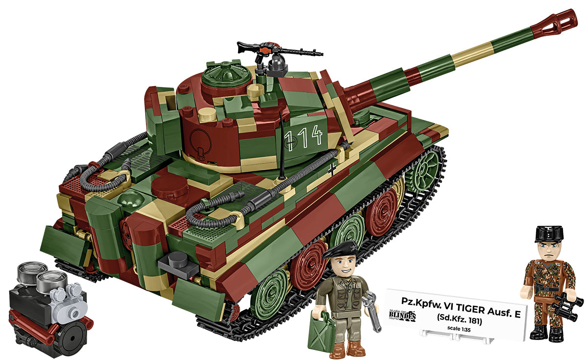 Cobi HISTORICAL COLLECTION WWII - Pz.Kpfw.VI Tiger Ausf.E