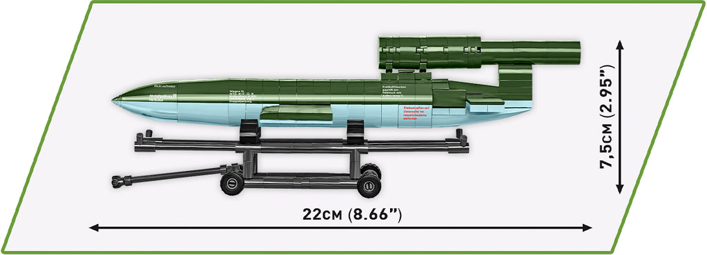 Cobi HISTORICAL COLLECTION WWII - V1 Flying Bomb