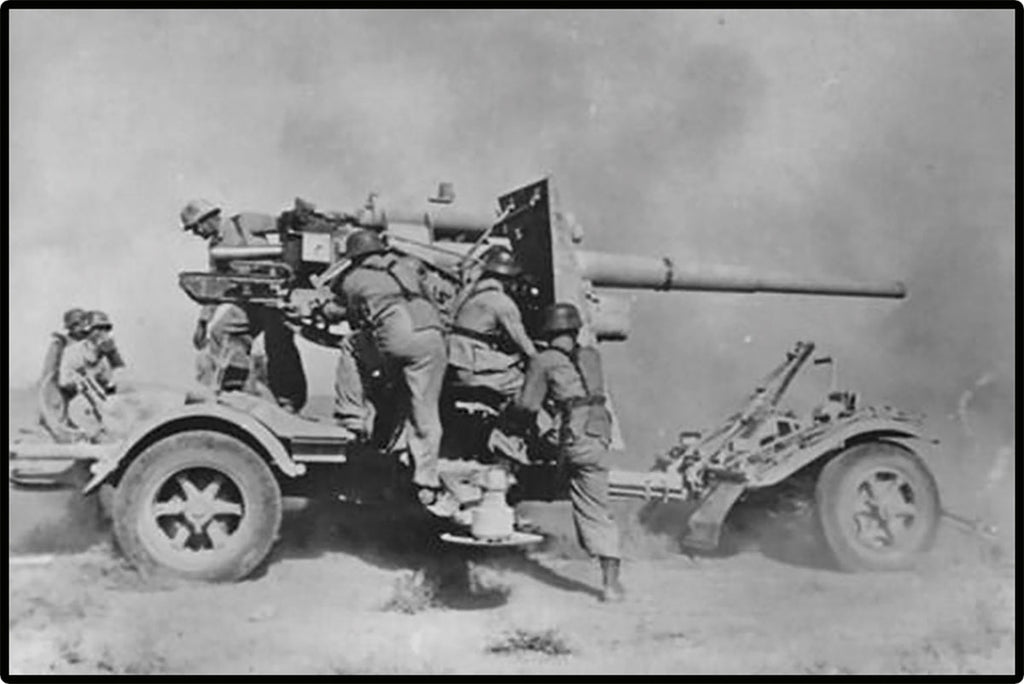 Cobi HISTORICAL COLLECTION WWII - 8.8Cm Flak With Carriage