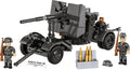 Cobi HISTORICAL COLLECTION WWII - 8.8Cm Flak With Carriage